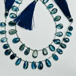 Kyanite smooth pear, Africa, 20 cm, 6*12-9*13 mm