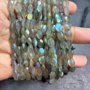 Labradorite faceted fancy shape, 35cm, 9.4*5.6*4~7.7*4.7*2.6