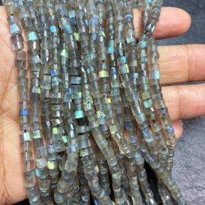 Labradorite pipe shape, 3.6*3mm, 35 cm