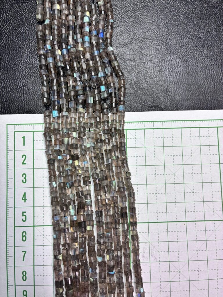 Labradorite Pipe Shape, 3.6*3mm, 35 CM