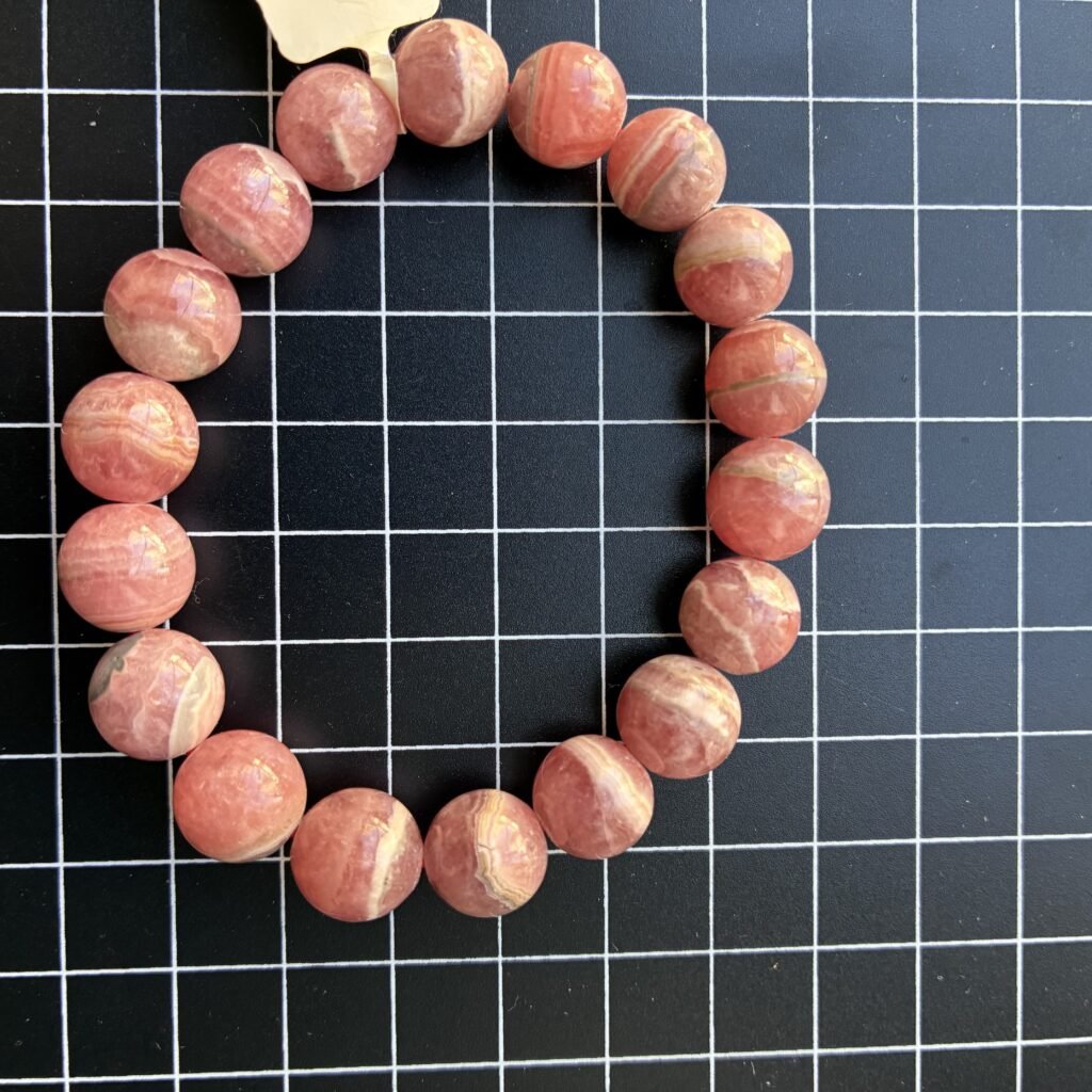 Rhodochrosite Bracelet, S, M, L Size, 17 CM