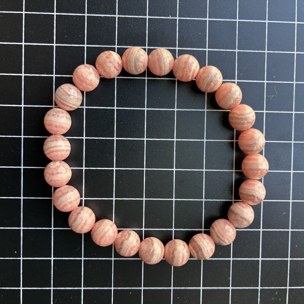 Rhodochrosite Bracelet, S, M, L Size, 17 CM