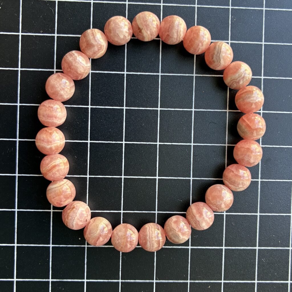 Rhodochrosite Bracelet, S, M, L Size, 17 CM