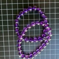 Amethyst Bracelet, 8-9 mm