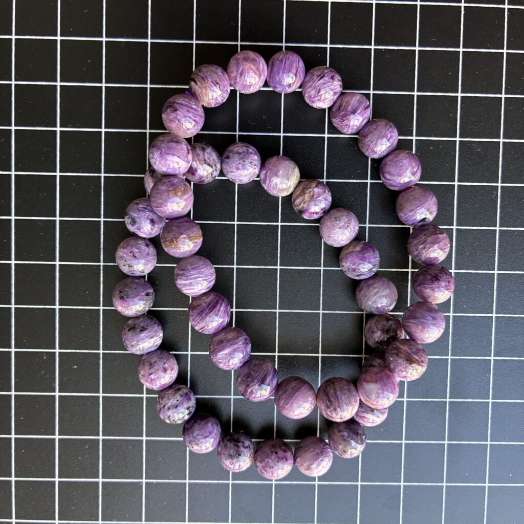 Charoite Bracelet, 8.5-9mm, 16cm