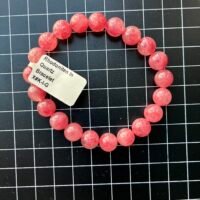 Rhodonite Bracelet, 8 mm
