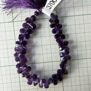 Amethyst Fancy Faceted Drop Cut, 20 CM