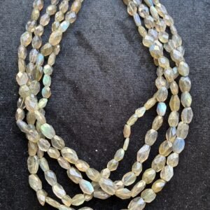 Labradorite Faceted Oval, 11*14-17*20 Mm, 20 Cm, 10 CM
