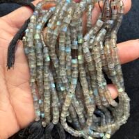 Labradorite pipe shape, 3.6*3mm, 35 cm