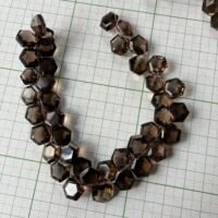 Smoky Fancy shape, 12*11*7.5 mm, 25 cm