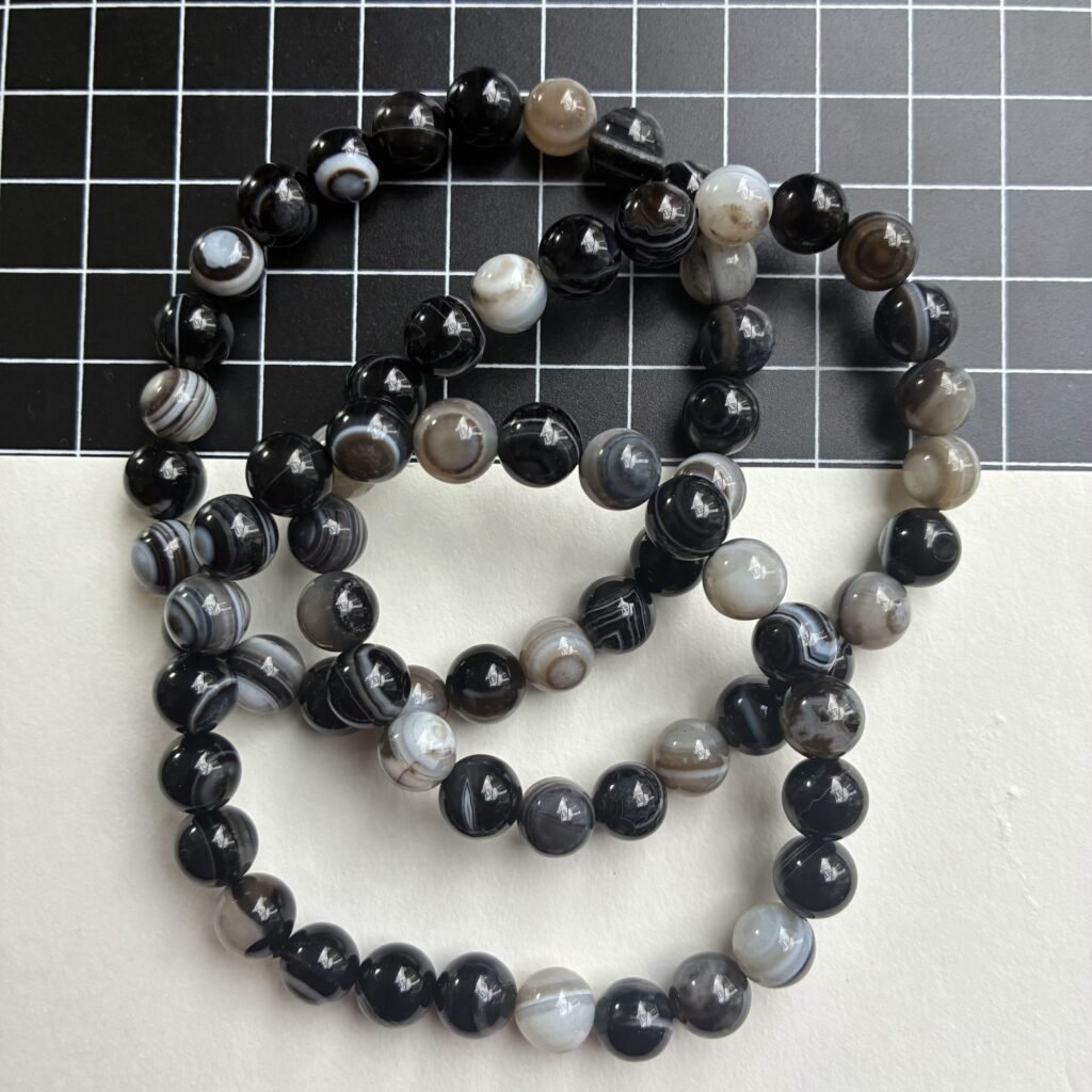 Agate Black Bracelet