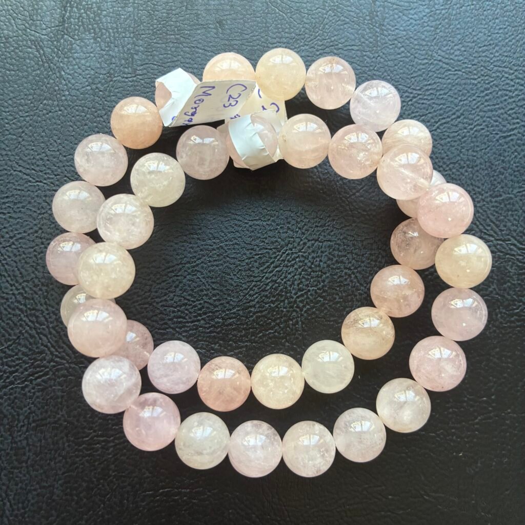 Morganite Bracelet 8mm, 16cm
