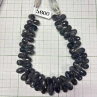 Grey moonstone, M size , 22 cm, 15.5*7mm