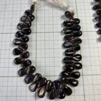 Moonstone black, golden shine, 22cm