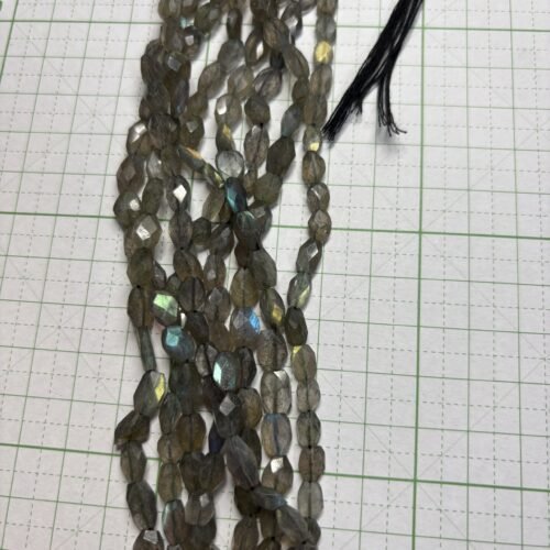 Labradorite Faceted Oval, 32.5 CM
