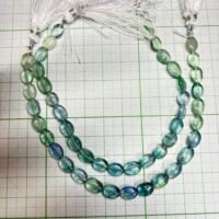 Fluorite, oval shape, 21 cm, 8.3*6.6 *4 mm