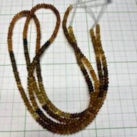 Tourmaline petrol, 44 cm, 3.5-4 mm