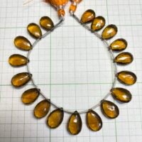 Beer quartz, Pear shape, 22 cm, 15.4*11.1*6 mm