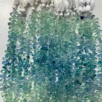 FLUORITE, SMOOTH DROPS, 15 cm