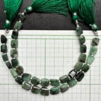Emerald Faceted Nuggets