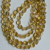 Lemon quartz 22Cm 7.5x6mm