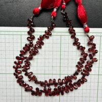 Garnet Pear Faceted