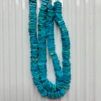 Turquoise Heishi, 40 cm
