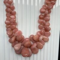 Pink opal ,26Cm,22*14*4Mm