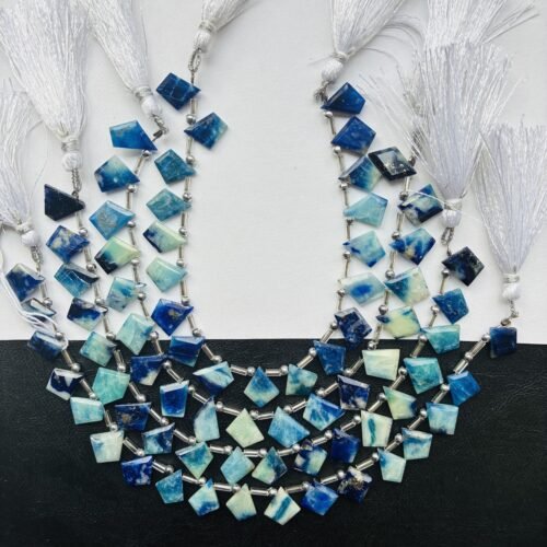 Afghanite Fancy Shape, 19 Beads, 20 CM