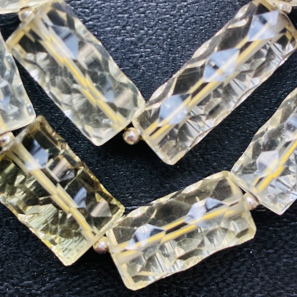 Basis Mix Gemstone, Tublite,6*14-19x10mm ,23cm
