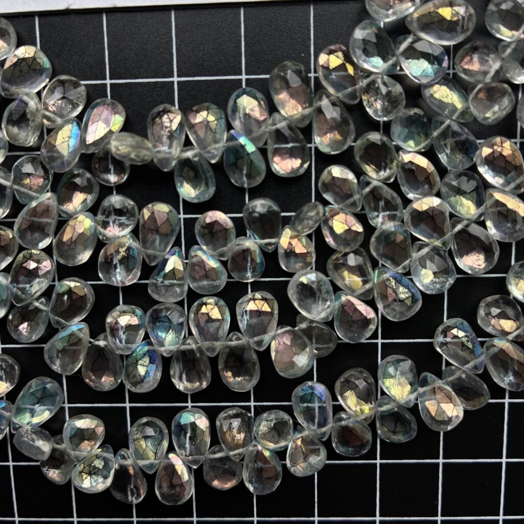 Aura Quartz Pear Small