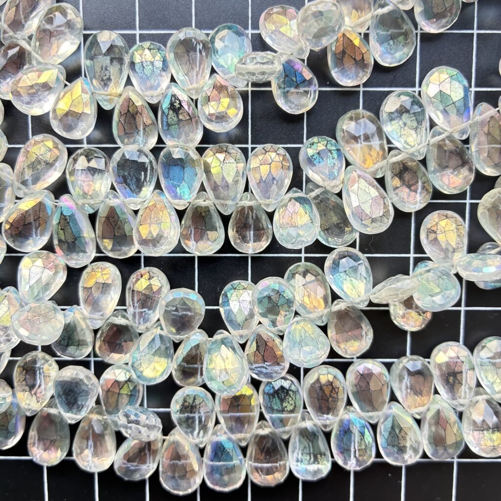 Aura Quartz Pear Small