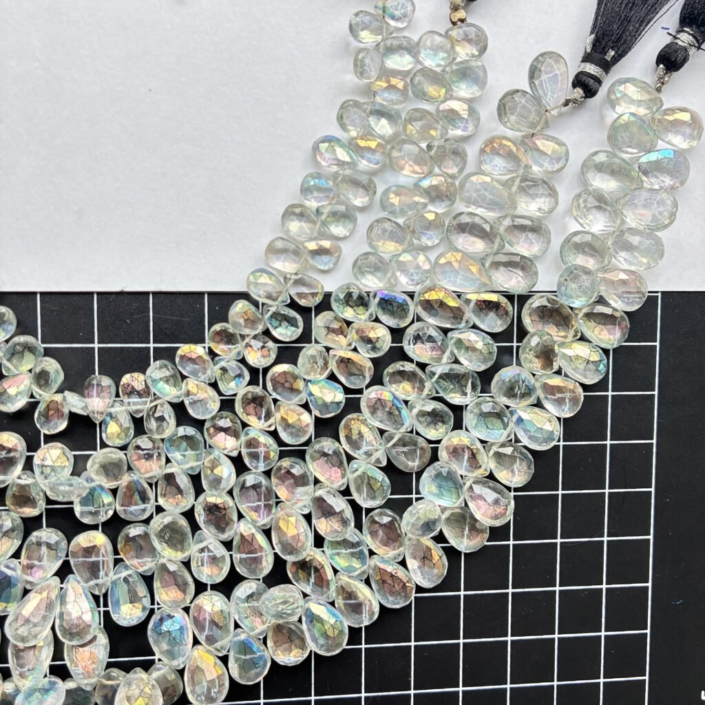 Aura Quartz Pear Small
