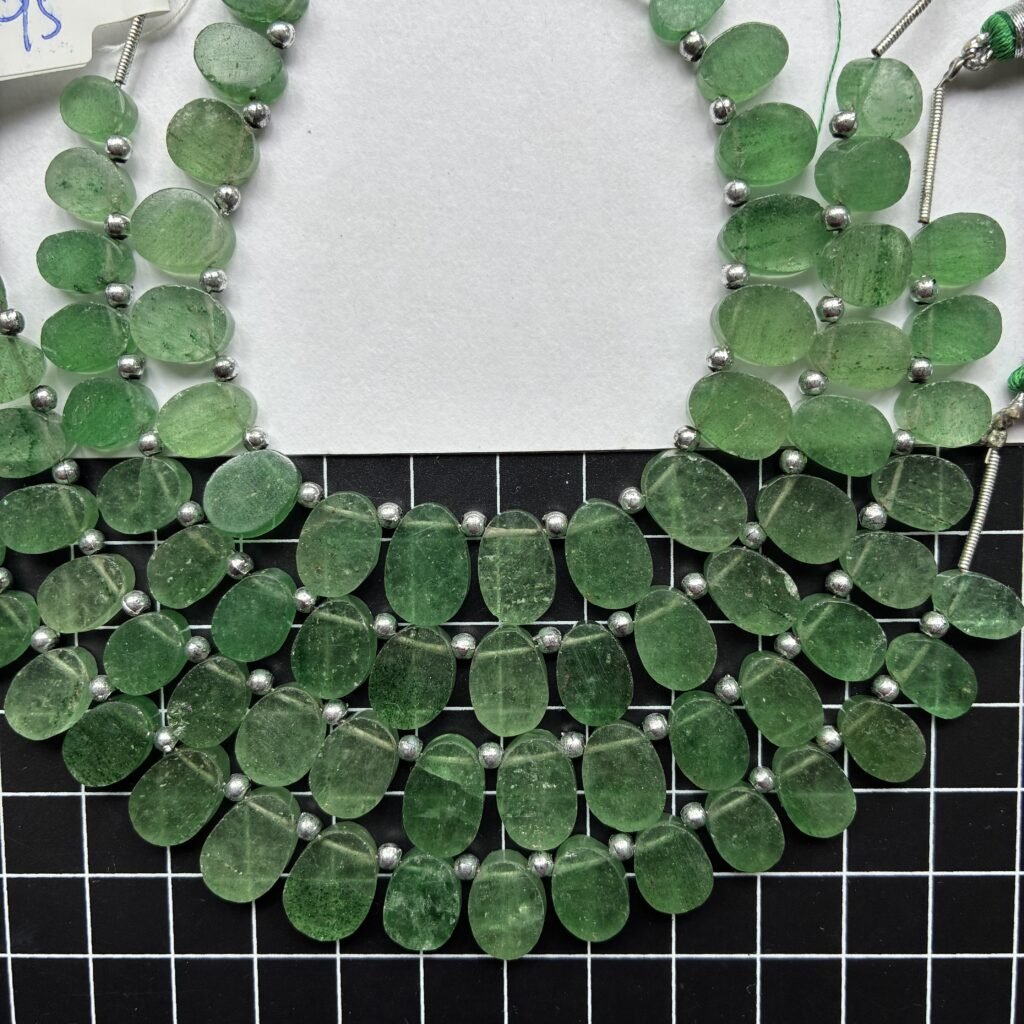 Green Strawberry Flat Pear