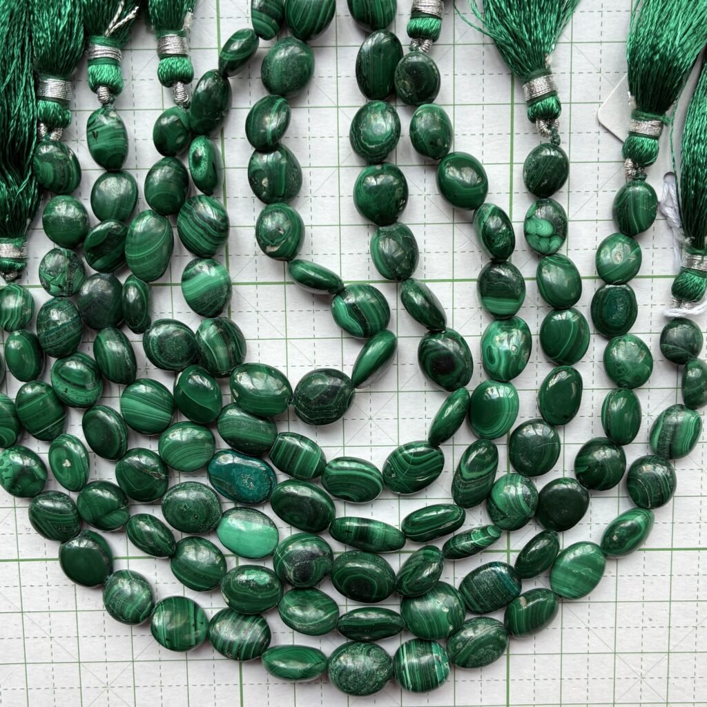Malachite Smooth Oval