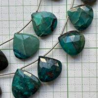 Chrysocalla Heart, 23CM, 20*17*mm