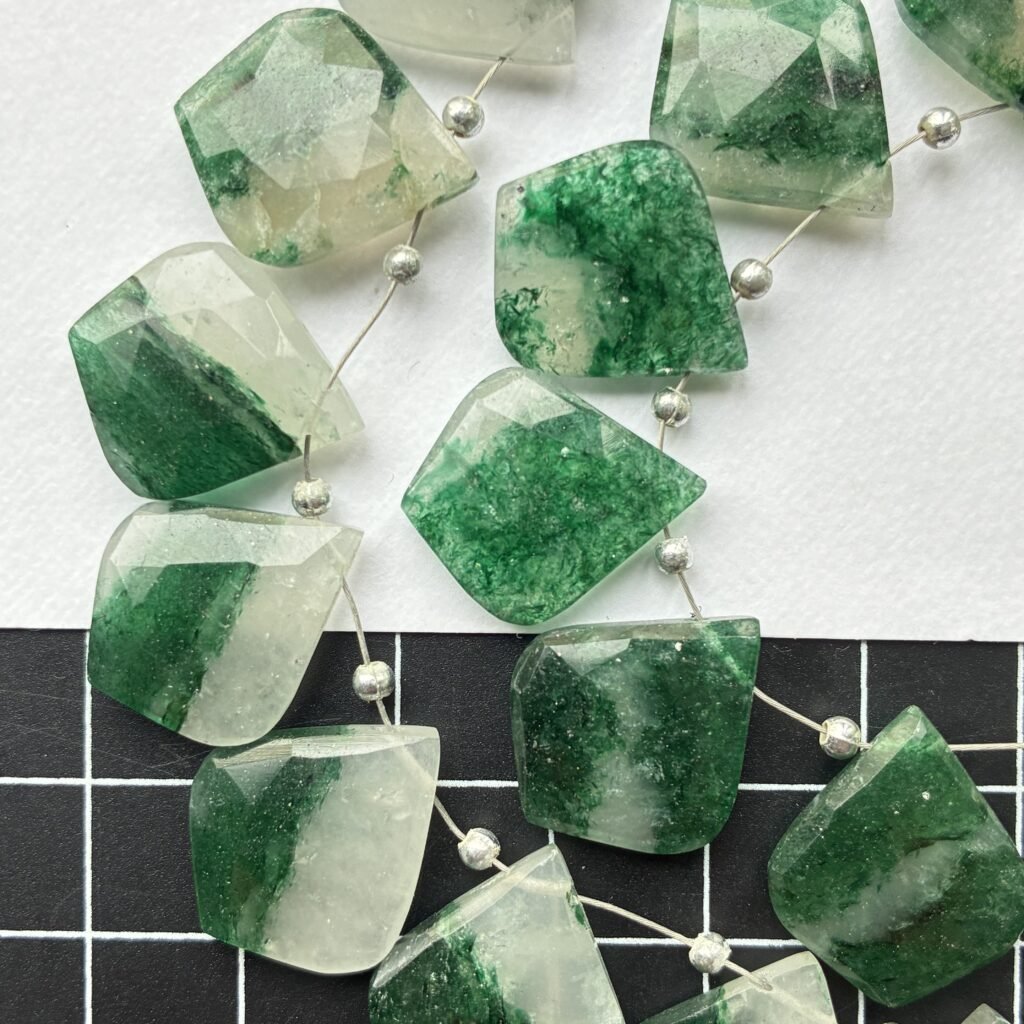 Aventurine, Leaf Shape, 19*16*5mm