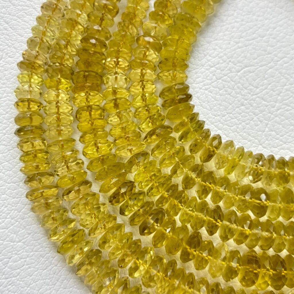 Lemon Quartz , Rondell,21Cm