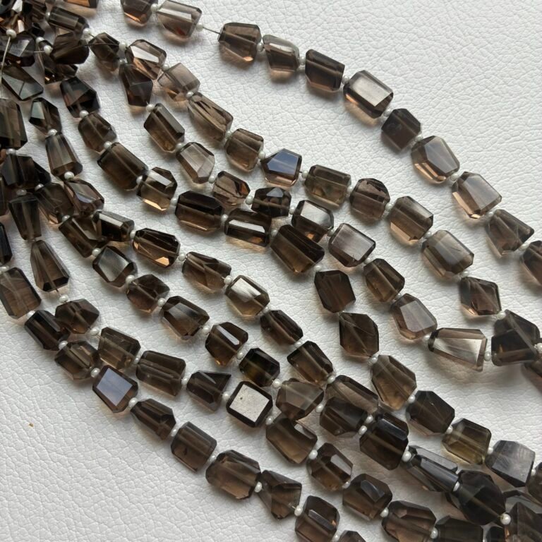 Smoky Quartz, Tumble , 8*6mm,40 cm
