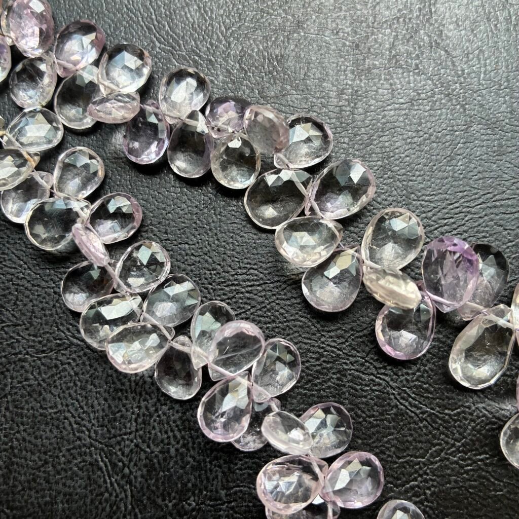 Pink Amethyst Pear,22cm