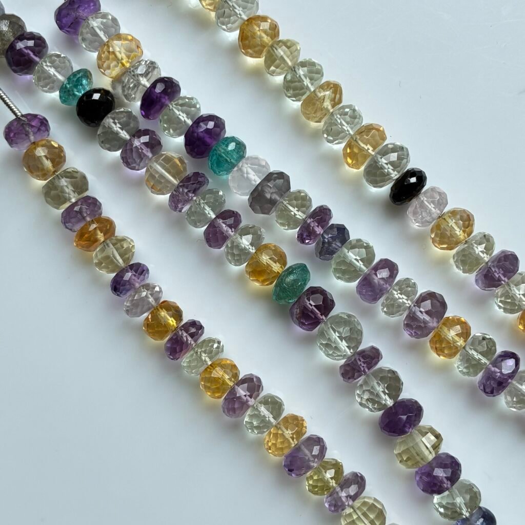 Basis Mix Gemstone, Round Msize,7mm,35cm