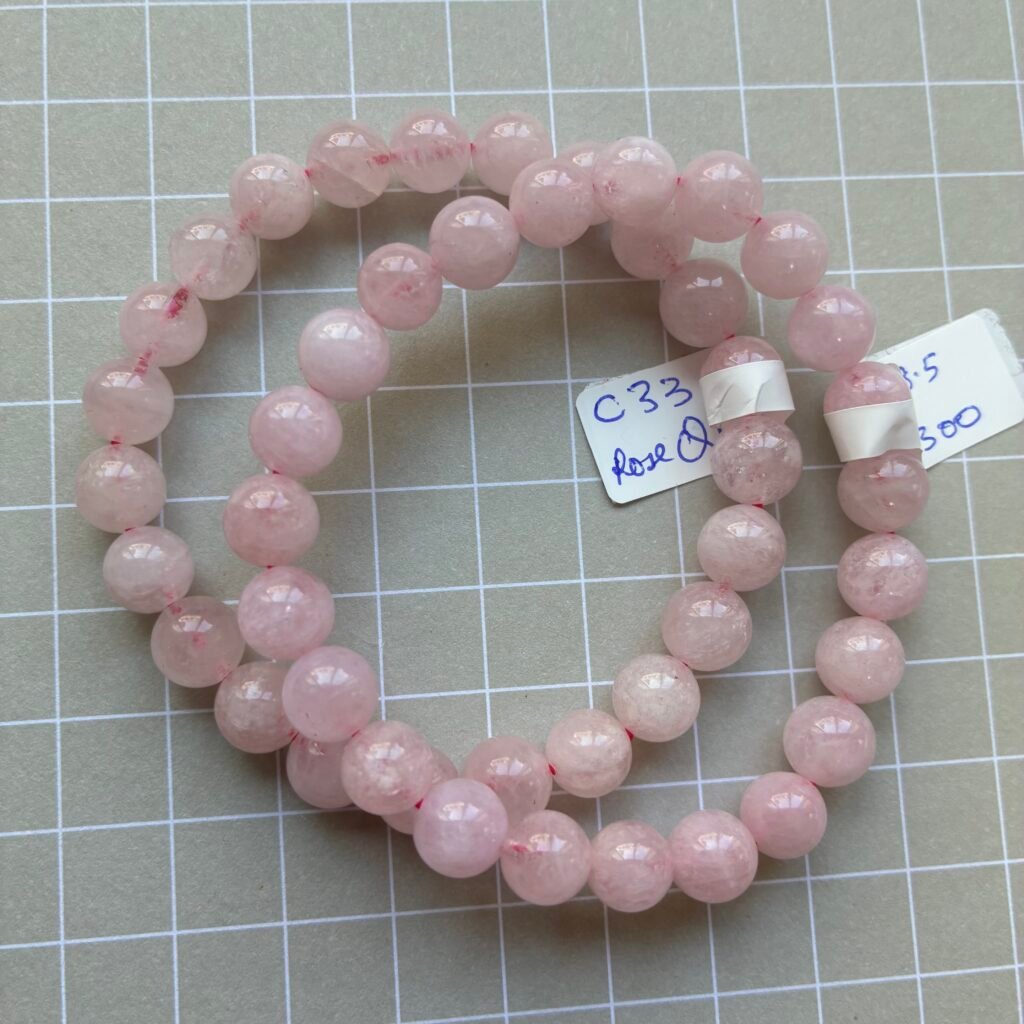 Rose Quartz Madagascar Bracelet