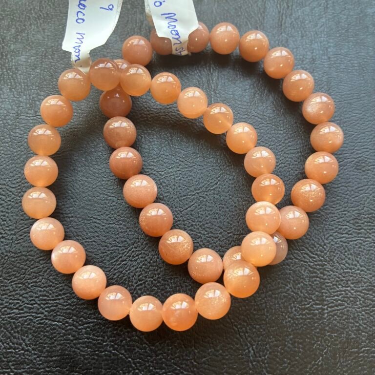 Choco Moonstone Bracelet, 16cm, S, M Size