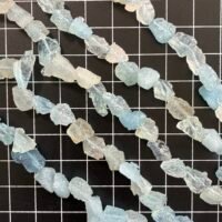 Aquamarine Rough Tumble, 40 CM