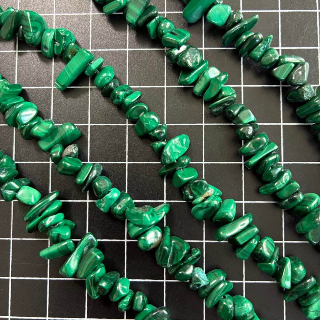 Malachite Smooth Sazare, 80 CM