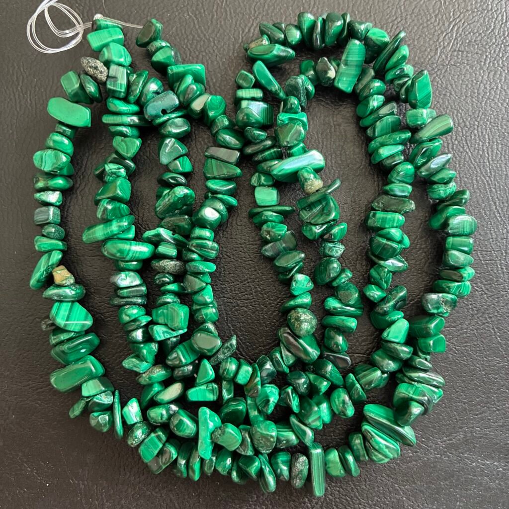 Malachite Smooth Sazare, 80 CM