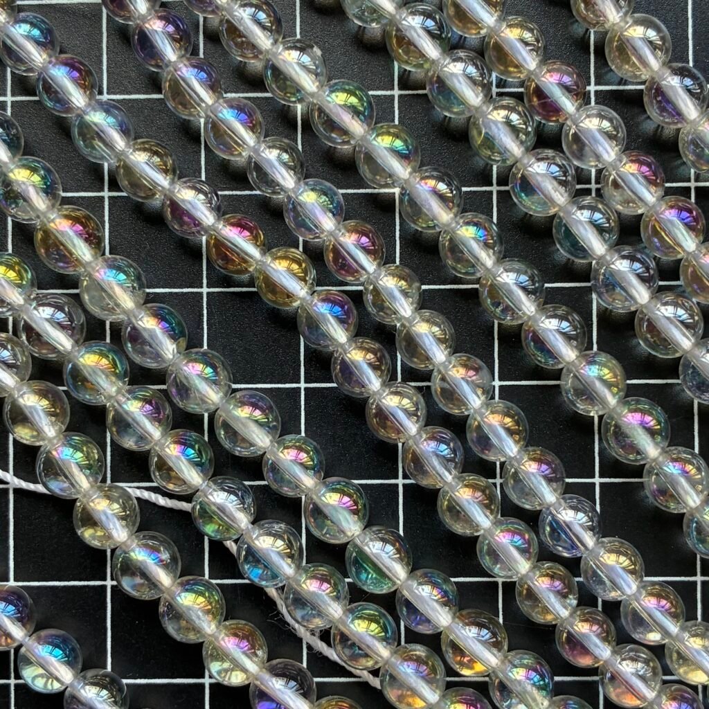 Aura Crystal. Round, 6- 6.5 MM, 41 cm