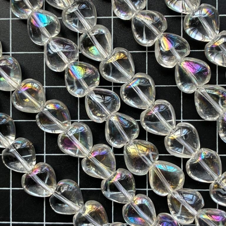 Aura Crystal Heart, 10 MM, 40 cm