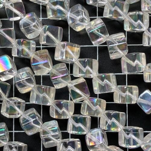 Aura Crystal Cube, 6 MM