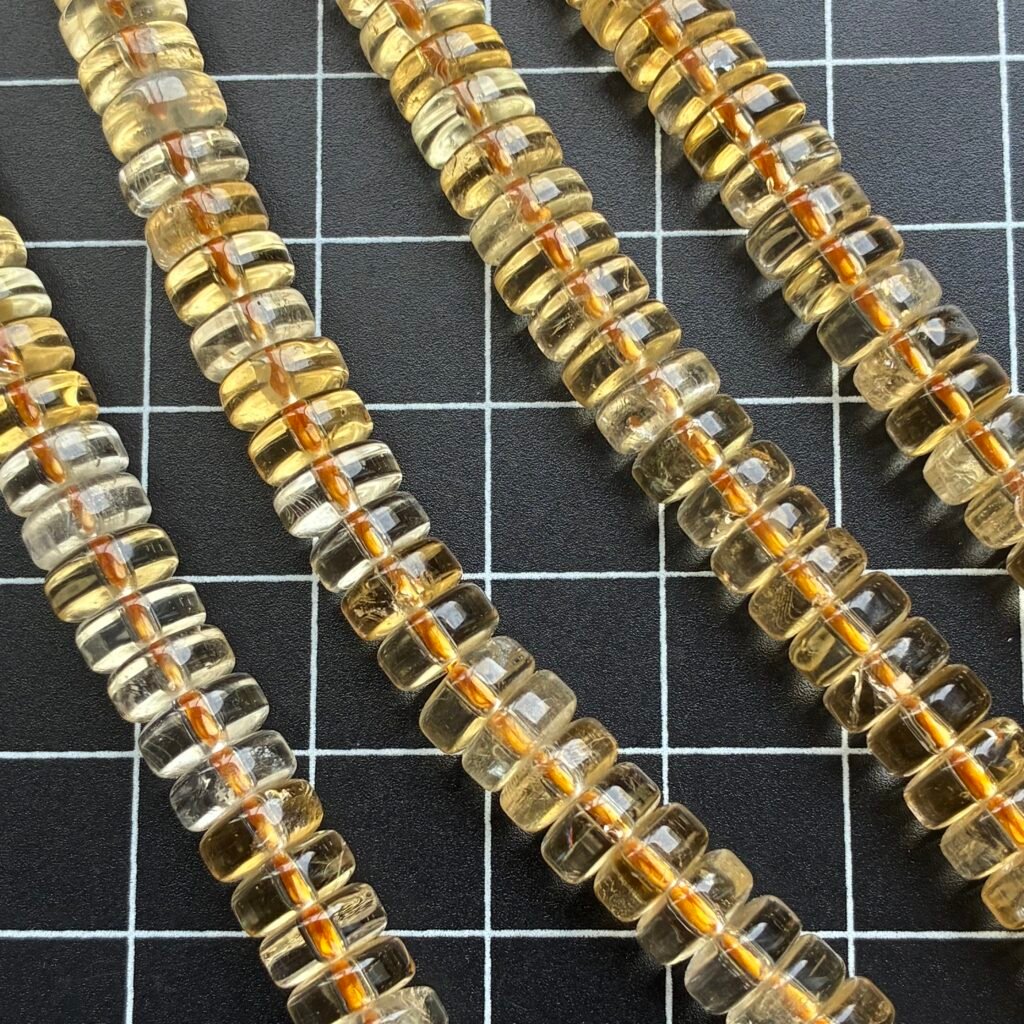 Citrine, Smooth Bolt, 7*3mm